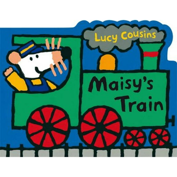 Maisy's Train: A Maisy Shaped Board Book (Board Book)