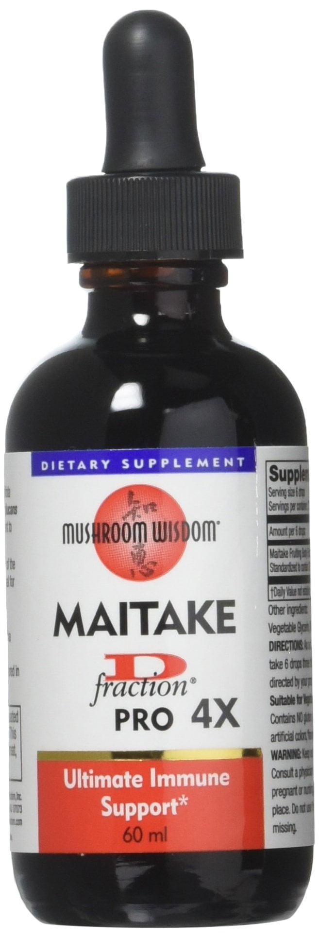Maitake Products Maitake D Fraction Pro 4X 60 mL