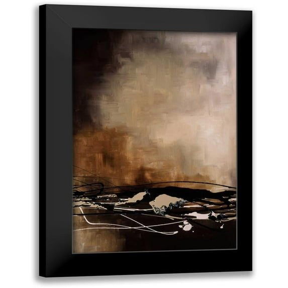 Maitland, Laurie 13x18 Black Modern Framed Museum Art Print Titled - Tobacco and Chocolate II