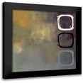 thumbnail image 1 of Maitland, Laurie 20x20 Black Modern Framed Museum Art Print Titled - Retro Aubergine and Ochre I, 1 of 5