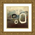 thumbnail image 1 of Maitland, Laurie 20x20 Gold Ornate Wood Framed with Double Matting Museum Art Print Titled - Retro Olive, 1 of 4