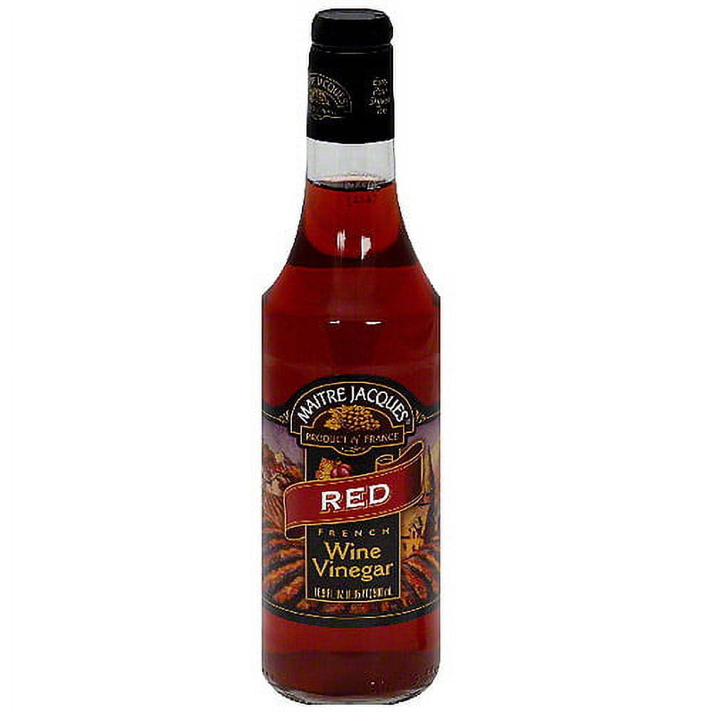 Maitre Jacques Red French Wine Vinegar, 16.9 oz (Pack of 6)