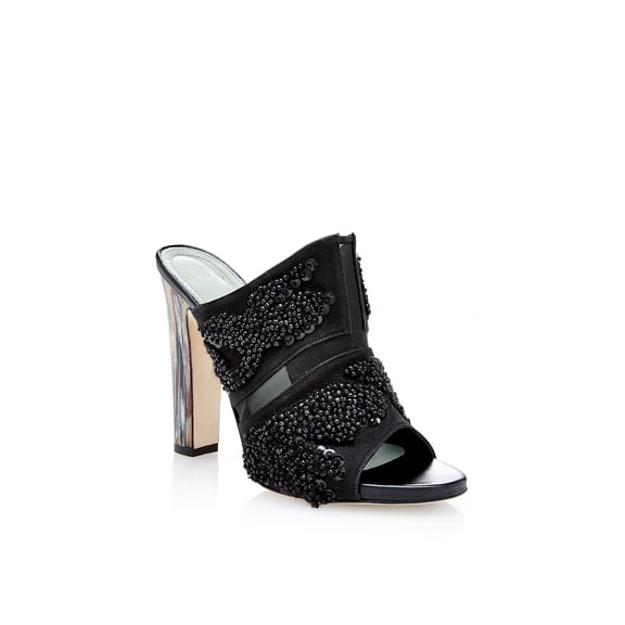 Maiyet Women's Embroidered Jill Mules 8.5 Black