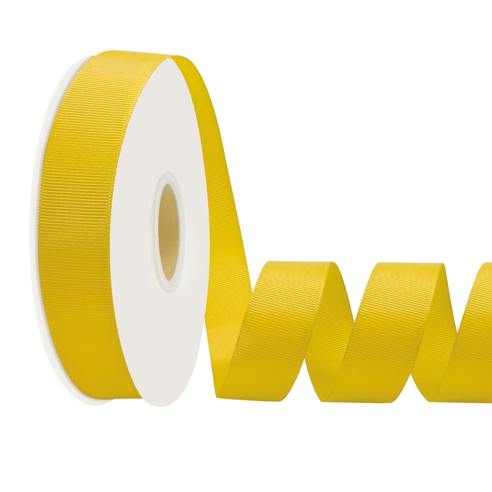 Maize Grosgrain Ribbon for Sewing, Gift Wrapping, 1 inch x 50 Yards ...