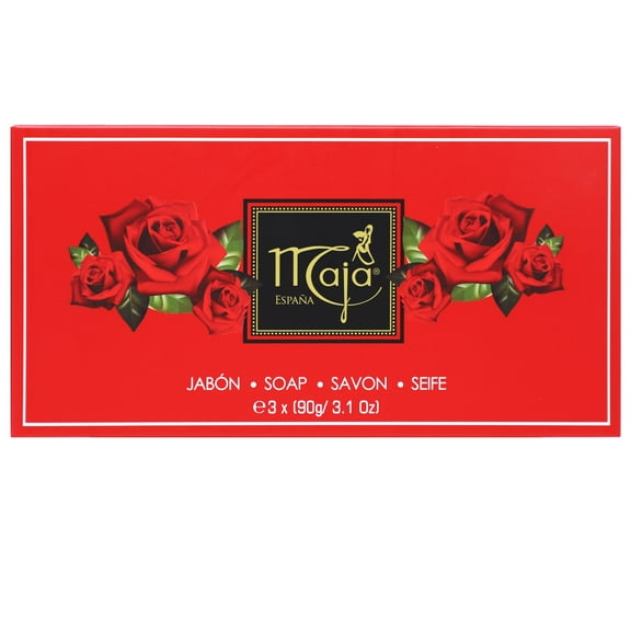 Maja Rect Soap 3-Pk 3X(90G Net Wt. 3.1 O