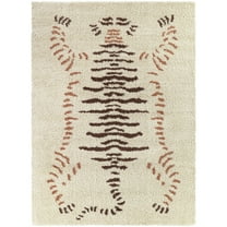 Maja Tiger Shag Area Rug