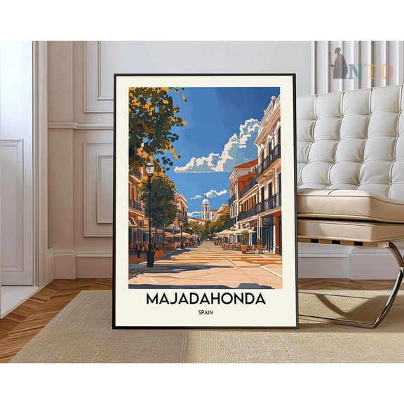 Majadahonda Madrid Spain Poster, Unframed Paper Poster 8x10in