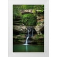 thumbnail image 1 of Majchrowicz, Alan 11x14 White Modern Wood Framed Museum Art Print Titled - Old Mans Cave Upper Falls-Hocking Hills State Park-Ohio, 1 of 4