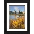 thumbnail image 1 of Majchrowicz, Alan 13x18 Black Ornate Wood Framed with Double Matting Museum Art Print Titled - Heather Meadows in autumn Table Mountain is in the distance, 1 of 4