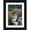 thumbnail image 1 of Majchrowicz, Alan 13x18 Black Ornate Wood Framed with Double Matting Museum Art Print Titled - Kootenai Falls-Montana-a series of cascades on the Kootenai River, 1 of 4