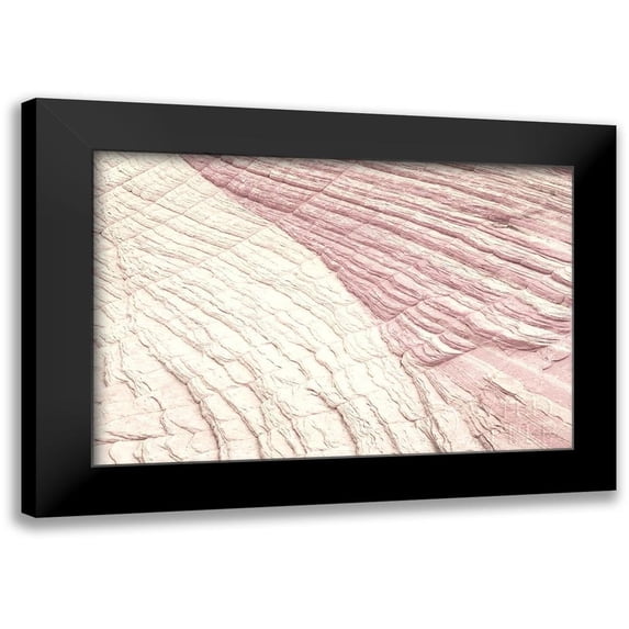 Majchrowicz, Alan 14x11 Black Modern Framed Museum Art Print Titled - Coyote Buttes VI Blush
