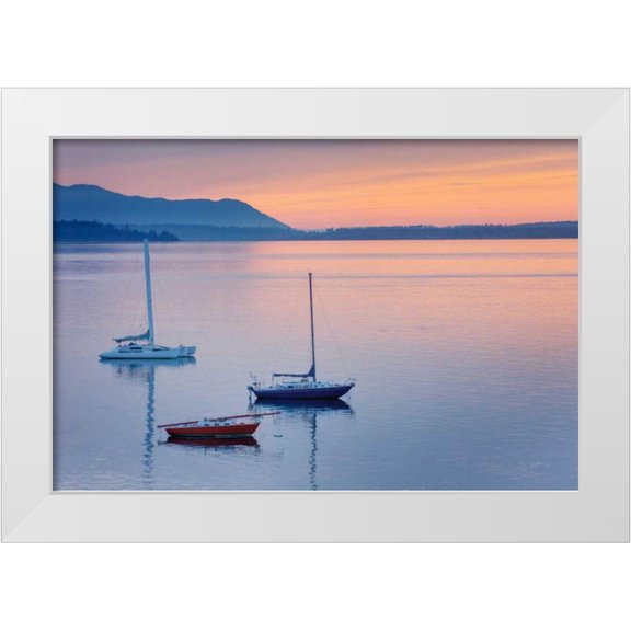 Majchrowicz, Alan 14x11 White Modern Wood Framed Museum Art Print Titled - Bellingham Bay
