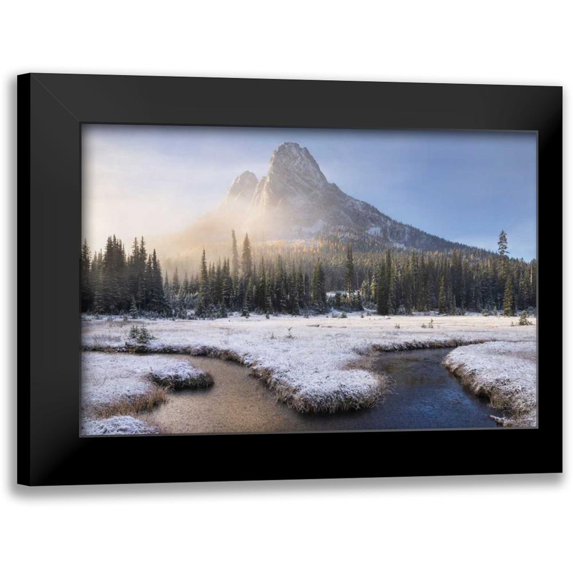 Majchrowicz, Alan 18x13 Black Modern Framed Museum Art Print Titled - Liberty Bell Mountain I