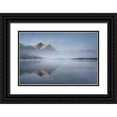 thumbnail image 1 of Majchrowicz, Alan 24x17 Black Ornate Wood Framed with Double Matting Museum Art Print Titled - Stanley Lake Idaho, 1 of 4