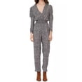 thumbnail image 1 of Maje Womens Pomela Animal Print Jumpsuit US 6 / FR 38 Black - NWT $415, 1 of 2