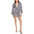thumbnail image 1 of Maje womens  Cinched Mini Dress, T36, Pink, 1 of 4