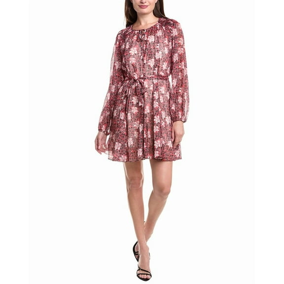 Maje womens  Mini Dress, 36, Red