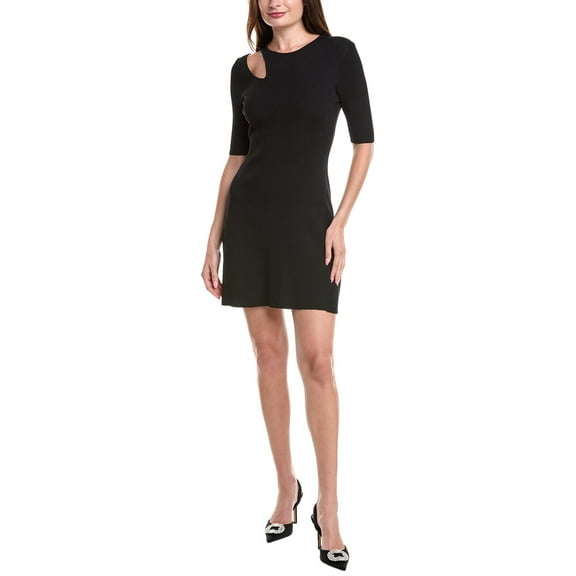 Maje womens  Mini Dress, 38, Black