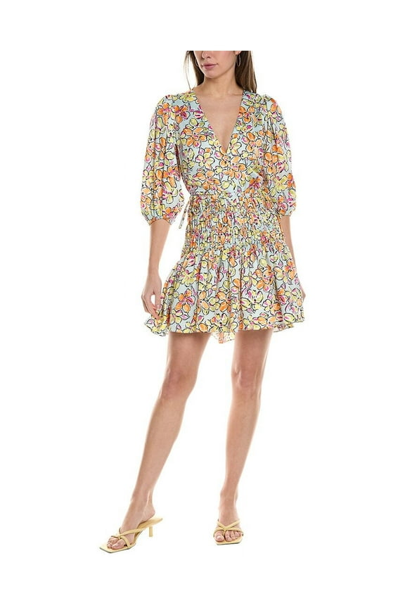 womens  Mini Dress, T36, Blue