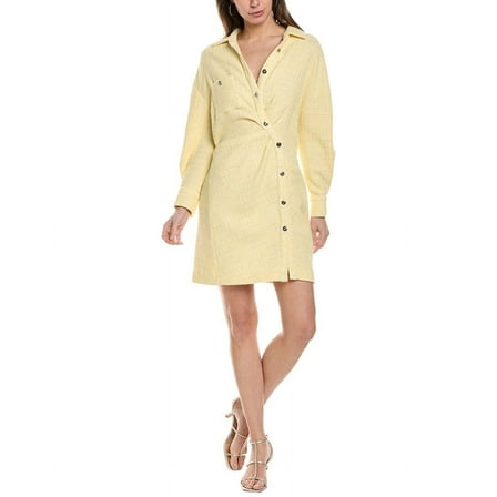 Maje womens  Mini Dress, T38, Yellow