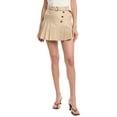 thumbnail image 1 of Maje womens  Mini Skirt, 36, Tan, 1 of 3