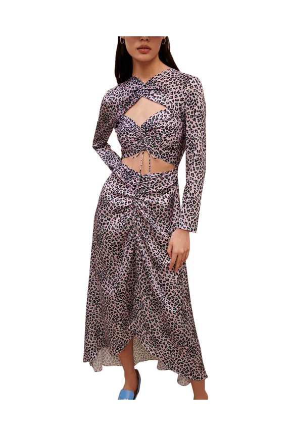 womens Rave Maxi Dress, T40, Pink