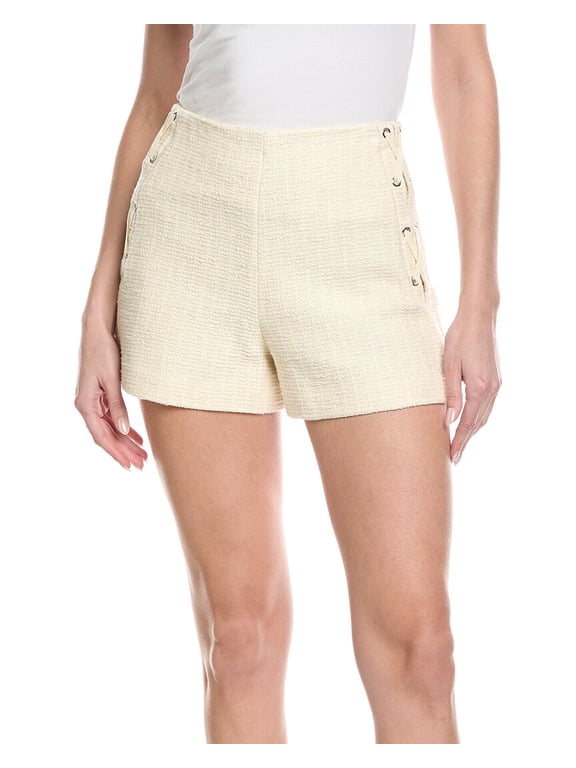 womens Short, 36, Beige