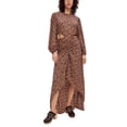 thumbnail image 1 of Maje womens  Silk-Blend Dress, T40, 1 of 3