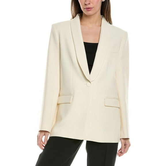 Maje womens  Suit Blazer, T40, White