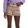 thumbnail image 1 of Maje womens  Wool-Blend Short, 40, Beige, 1 of 4
