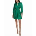 thumbnail image 1 of Maje womens  Woven Midi Dress, 40, Green, 1 of 3