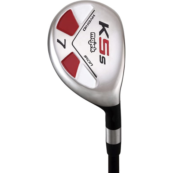 Majek Golf Mens All Hybrid #7 Senior Flex Right Handed New Utility A Flex Graphite Golf Club