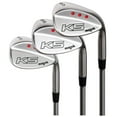 thumbnail image 1 of Majek Golf Petite Women's Complete Wedge Set: 52 Gap Wedge (GW), 56 Sand Wedge (SW), 60 Lob Wedge (LW) Right Handed Ladies Flex Steel Shaft (Petite - 5' to 5'3"), 1 of 6