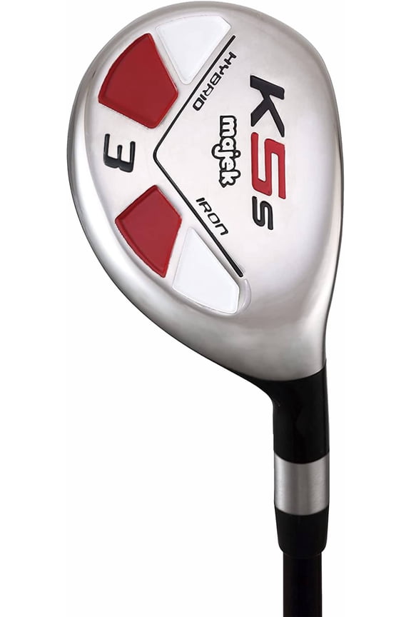 Majek K5 #3 Hybrid Golf Short Men's Regular Flex Right Handed Utility R Flex Club (Short Men - 5' to 5'4")