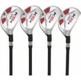 thumbnail image 1 of Majek Men's Golf All Hybrid Partial Set, which Includes: #3, 4, 5, 6 Regular Flex Graphite Shaft. Right Handed Utility “R” Flex Club, 1 of 8