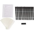Majek Men's Golf Grips Midsize Black Tour Pro and Grip Kit (13 grips