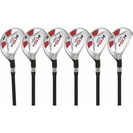 Majek Petite Womens Golf All Ladies Hybrid Partial Lightweight Graphite Set which Includes: #5, 6, 7, 8, 9, PW. Lady Flex Right Handed New Utility L Flex Club