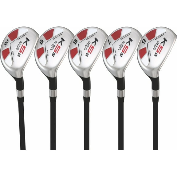 Majek Senior Ladies Golf Clubs All Hybrid Set 55+ Years Womens Right Handed Lady Full True Hybrid Complete Set which Includes: #6, 7, 8, 9, PW Lady Flex New Utility A Lady Flex Club