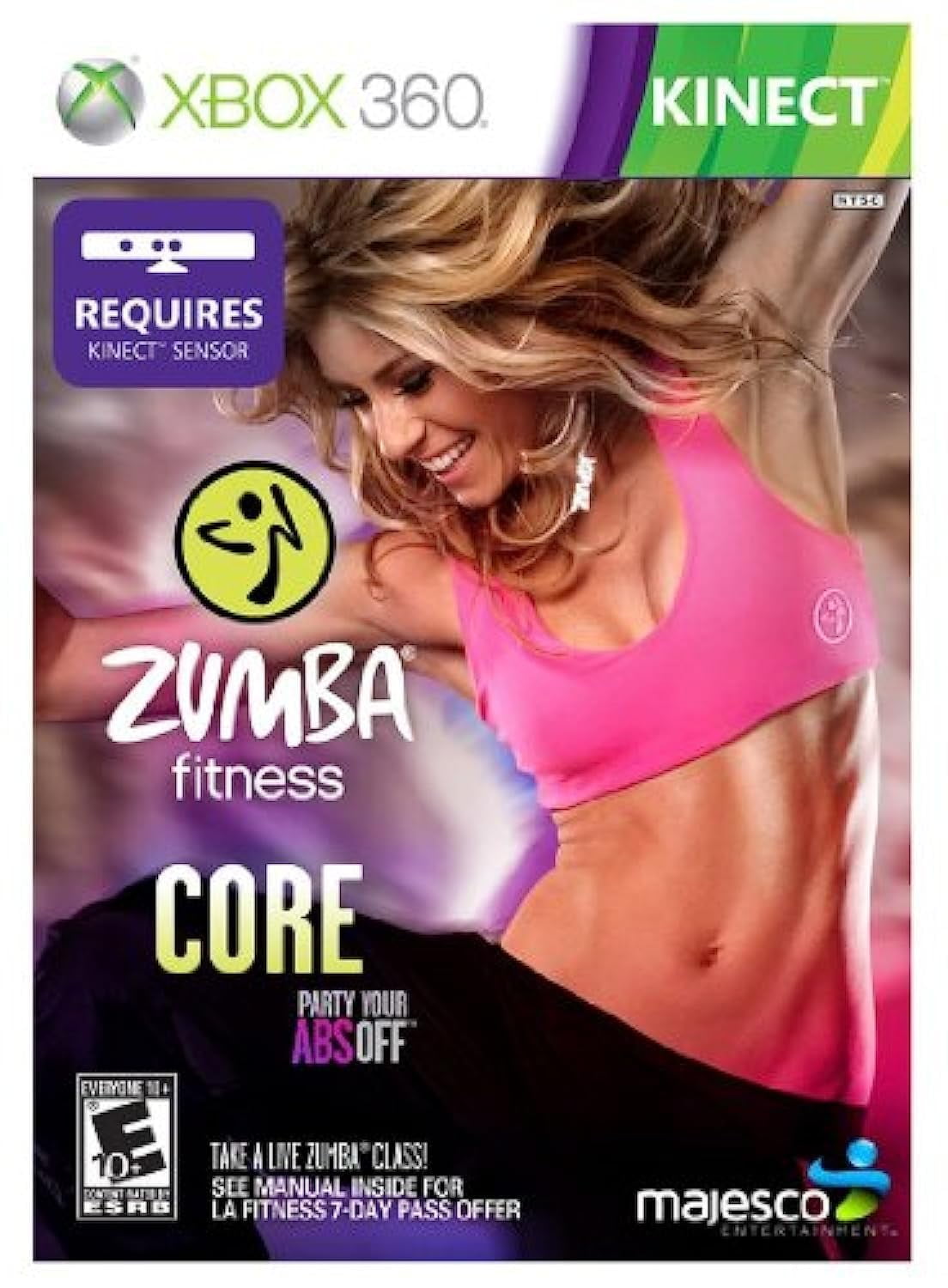 Noyau de fitness Majesco 1794 Zumba d occasion Xbox 360 in Guinea at GNF 243486 Rating 5