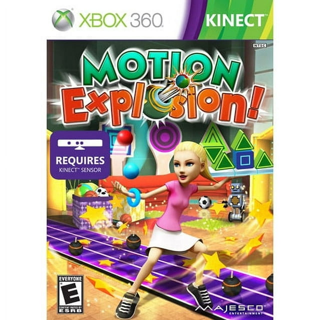 Majesco Motion Explosion - Xbox 360 01727 ESRB -EVERYONE Mild Cartoon Violence