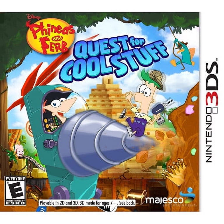 Phineas and Ferb: Quest for Cool Stuff - Nintendo 3DS - Walmart.com
