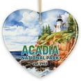 thumbnail image 1 of Majestic Acadia National Park Artwork Ornament, Travel Souvenir and Christmas Gift, 1 of 10