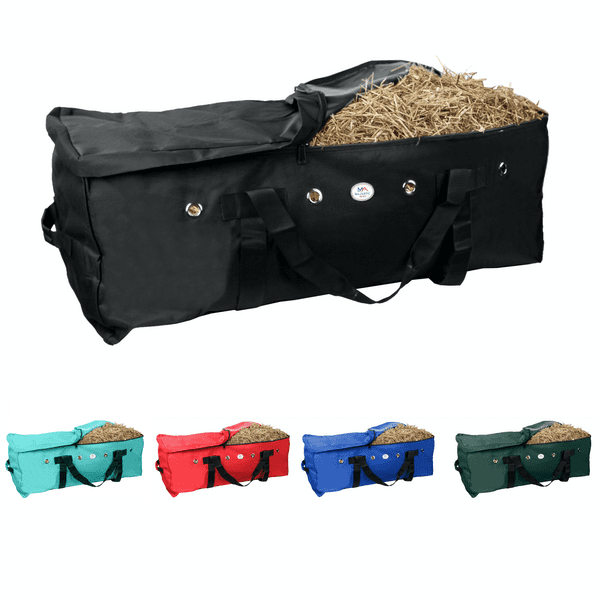Majestic Ally 1200 D Nylon Stof Groot 44 x 20 x 16 en Extra Grote 53 x 24 20 Heavy-Duty Hooi Bale Opbergtas (Rood) (Groot, Rood