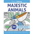 thumbnail image 1 of Majestic Animals: Coloring Book for Adults, 1 of 1