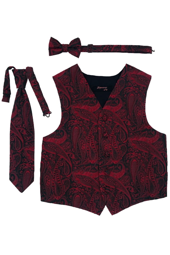 Majestic Apple Boys Satin Vest Spencer J - Boys 5-6