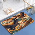 thumbnail image 1 of Majestic Bald Eagle With American Flag Diatomite Bath Mats Bathroom Absorbent Anti Slip Floor Mat Foot Carpet Quick Dry Shower Toilet Rug Doormat Washable, 1 of 5