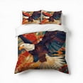 thumbnail image 1 of Majestic Bald Eagle With American Flag Bedding Set 3 Pcs Soft Microfiber Quilt Cover For Bedroom Decor, Comforter Cover With 2 Pillowcase, 1 of 5