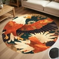 thumbnail image 1 of Majestic Bald Eagle With American Flag Round Carpet Living Room Bedroom Home Decoration Coffee Table Mat Lounge Rug Chair Mats, 1 of 5