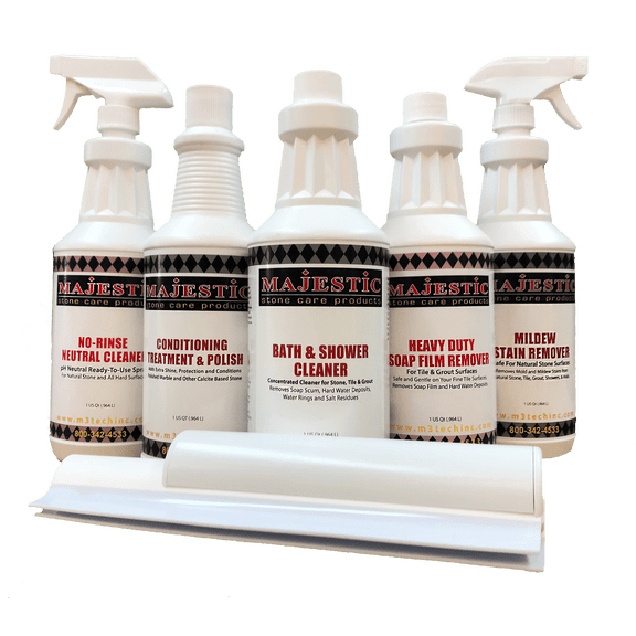 Majestic Bath & Shower Care Kit (Large): Bathroom Cleaner Kit