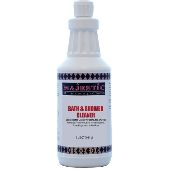 Majestic Bath and Shower Cleaner Qt. Liquid Concentrate Cleaner